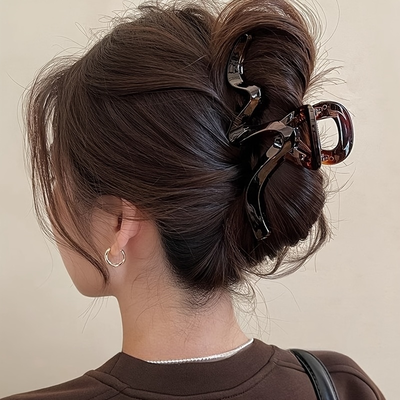 Hair Clip Claw Large - 1 fermaglio per capelli in acrilico
