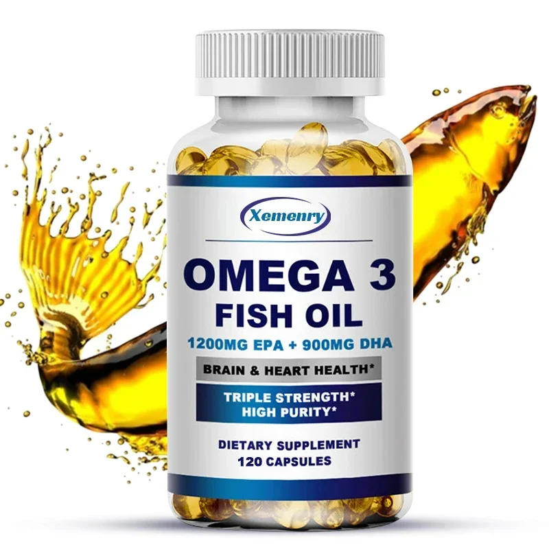 Hair Care Capsule - Olio di pesce Omega 3 -