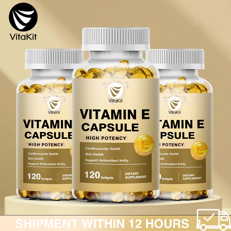 Hair Care Capsule - Capsule di vitamina E per viso,
