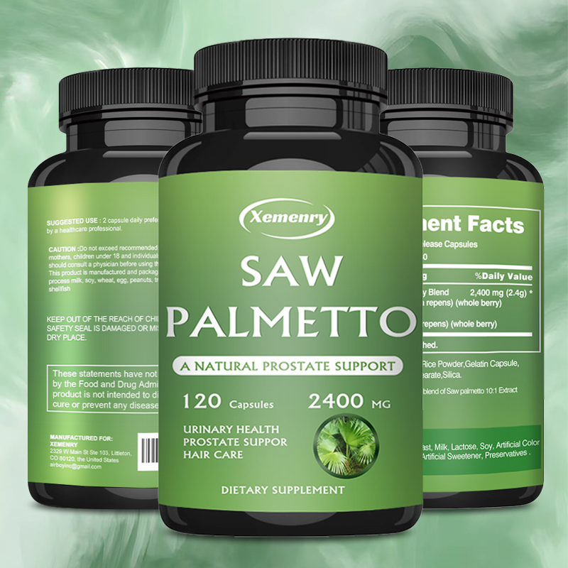 Hair Care Capsule - Capsule Saw Palmetto: supporto per la