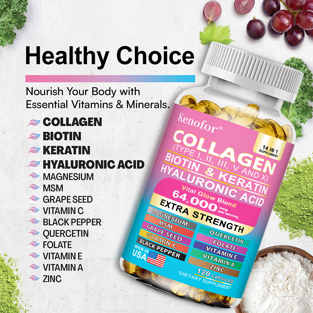 Capsule complesse di collagene - Hair Care Capsule recensione e prezzo