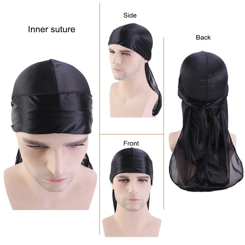3 PZ/LOTTO Lungo Durag Raso di - Satin Hair Bonnet recensione e prezzo
