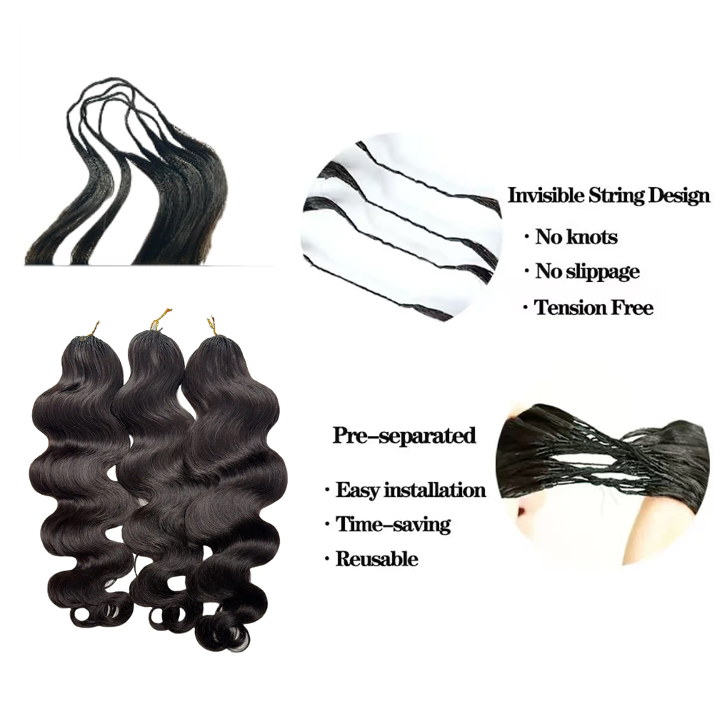 Extensioni per Capelli Umani 1 - Hair Care Barber recensione e prezzo